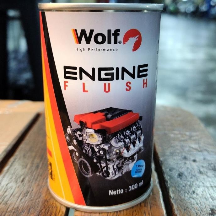 Jual Engine Flush Wolf Cairan Kuras Oli Mesin 300ml | Shopee Indonesia