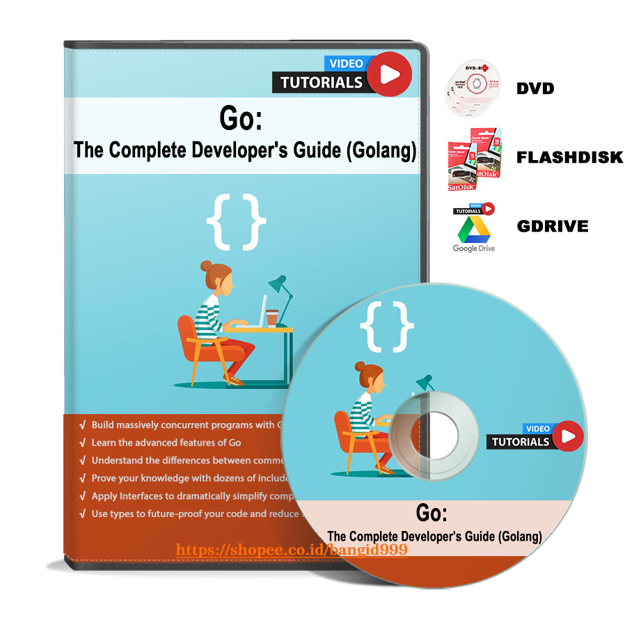 Jual Video Tutorial Go The Complete Developer'S Guide (Golang) | Shopee ...