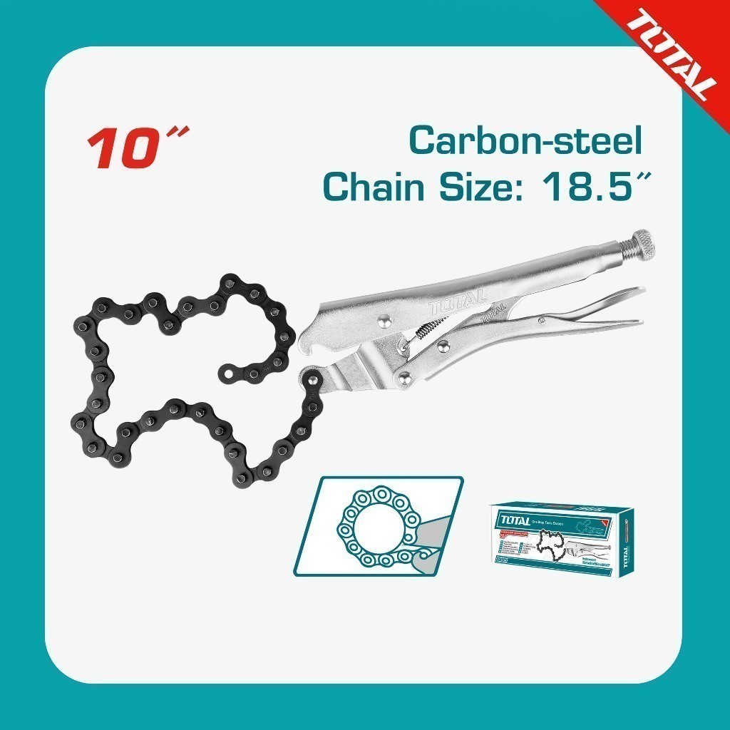 Jual TOTAL Tang Pengunci Penjepit Rantai / Locking Chain Clamp Pliers ...