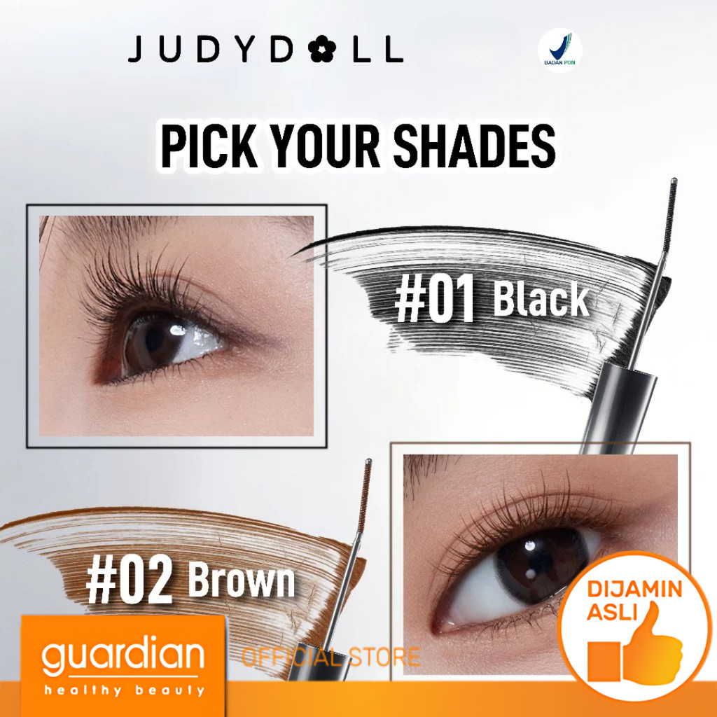 Jual Judydoll Fine Curling Mascara - Maskara Besi Waterproof ...