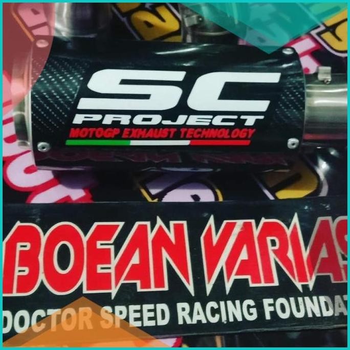 Jual knalpot racing custom SC project karbon 07D35Z4 unik | Shopee ...