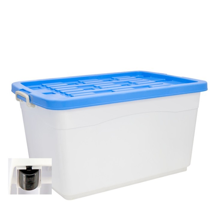 Jual (BISA COD) Super Jumbo SIERRA Container 280 L Roda 7886 Green Leaf ...