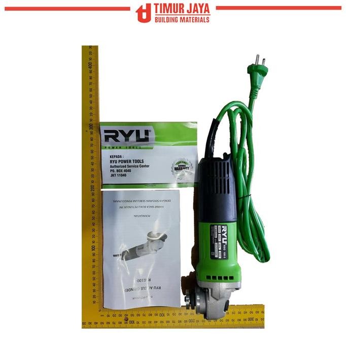 Jual Mesin Gerinda Tangan Ryu / Angle Grinder Ryu RSG 100-3 - 926f ...