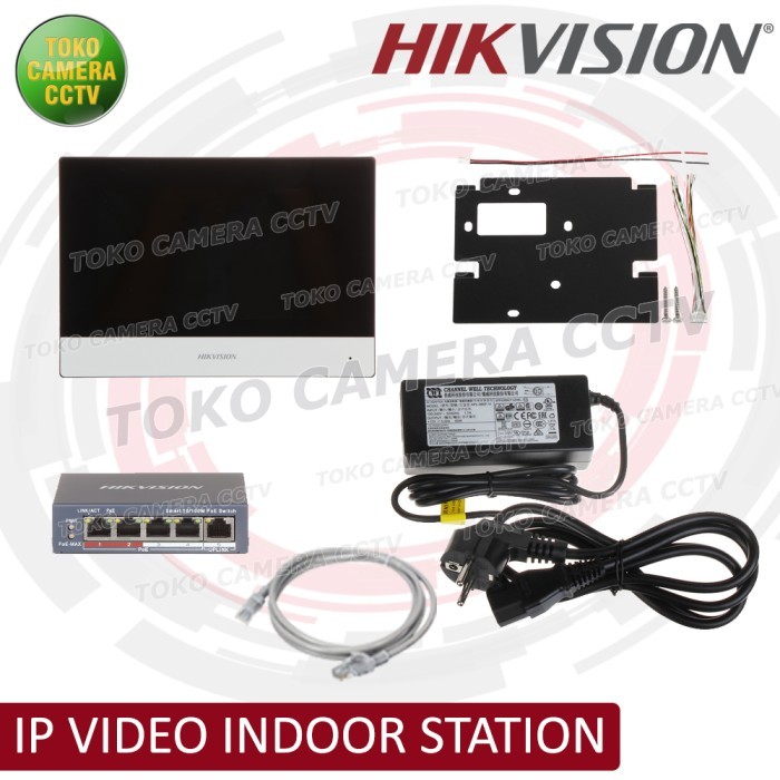 Jual HIKVISION EXTENSIONS MONITOR IP VIDEO INTERCOM | Shopee Indonesia