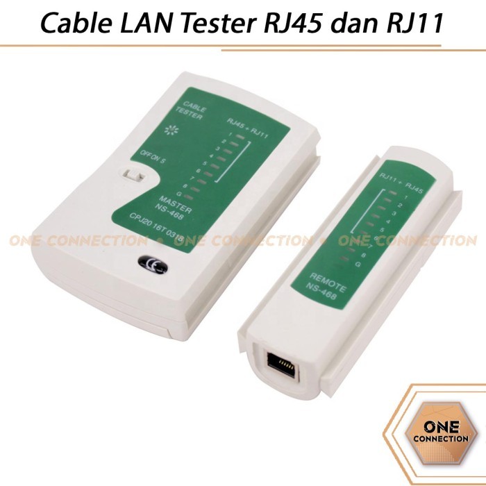 Jual Cable / Kabel Lan Tester Alat Penguji Kabel Lan RJ45 dan RJ11 ...
