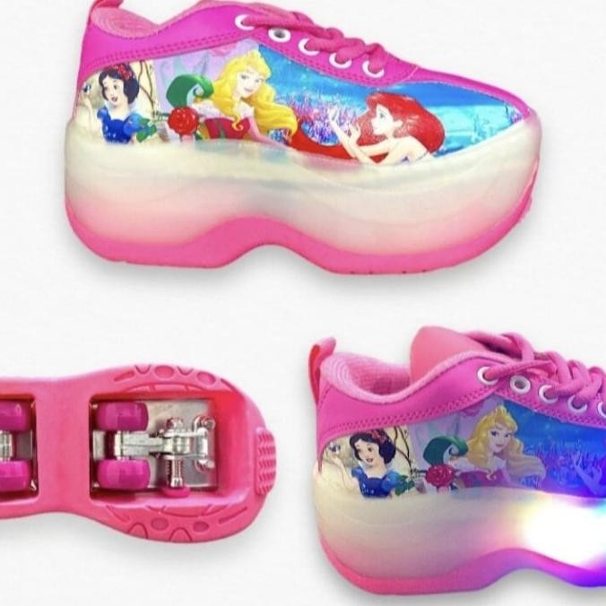 Jual SEPATU RODA ANAK LAKI DAN PEREMPUAN 4 RODA LED | Shopee Indonesia