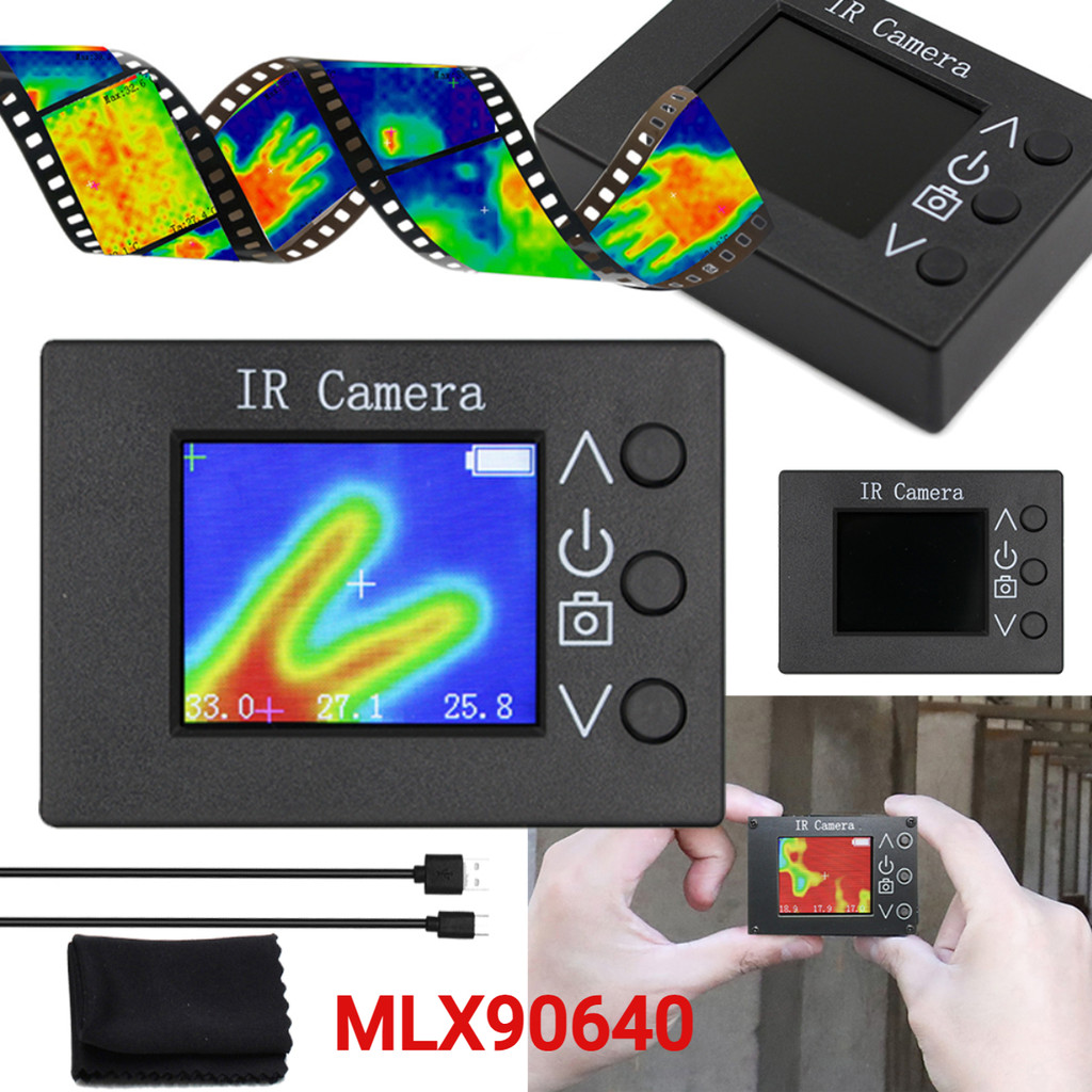 Termocamera MLX90640 2.8″ Per Riparazioni Elettroniche – Sensore IR 32x24 Pixel