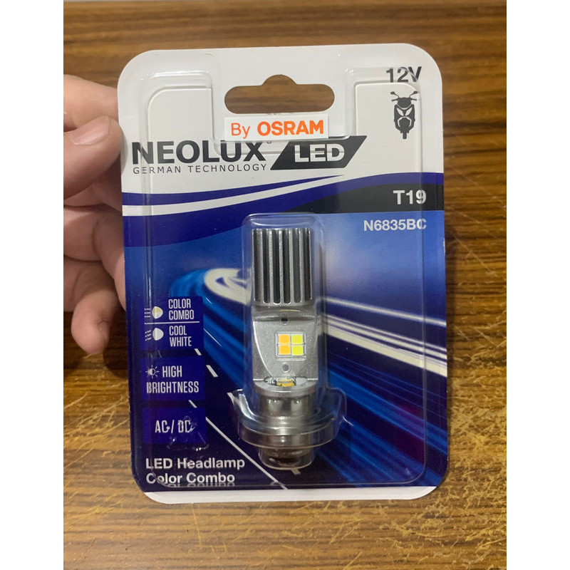 Jual Lampu LED Neolux T19 AC DC 2 warna putih kuning OSRAM ORIGINAL ...