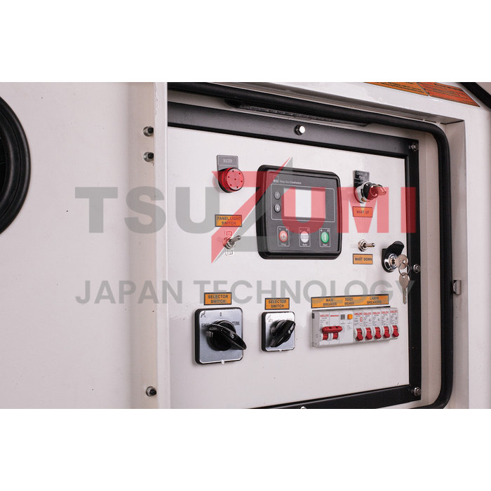 Jual Genset Tower Light LT9 Engine Diesel Type 3 Cylinder Tsuzumi Japan ...
