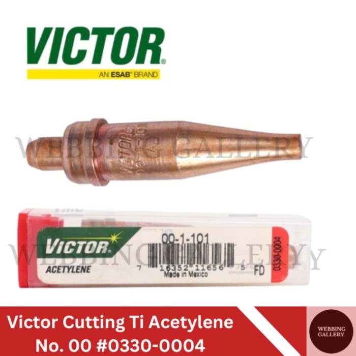 Jual Victor Cutting Tip Nozzle Acetylene 00-1-101 ( 0330-0004 ...