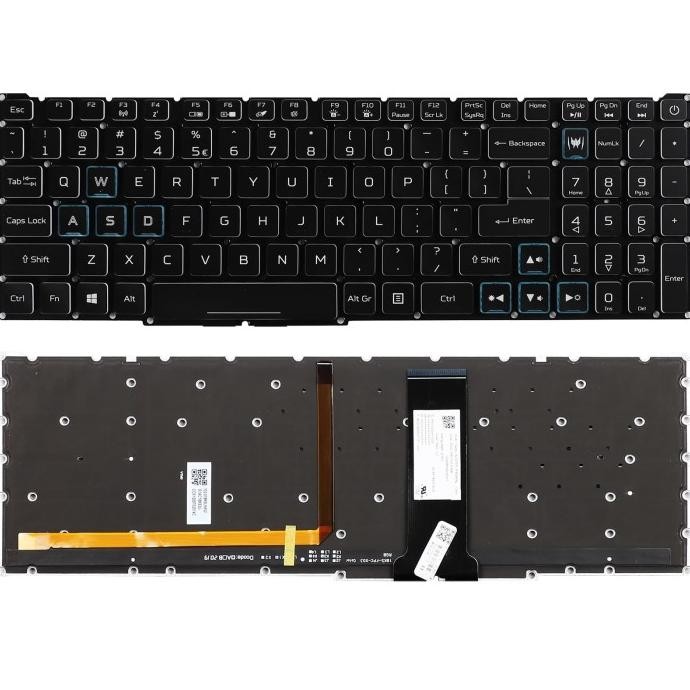 Jual Keyboard Acer Predator Helios 300 PH315-54 RGB Backlight | Shopee ...