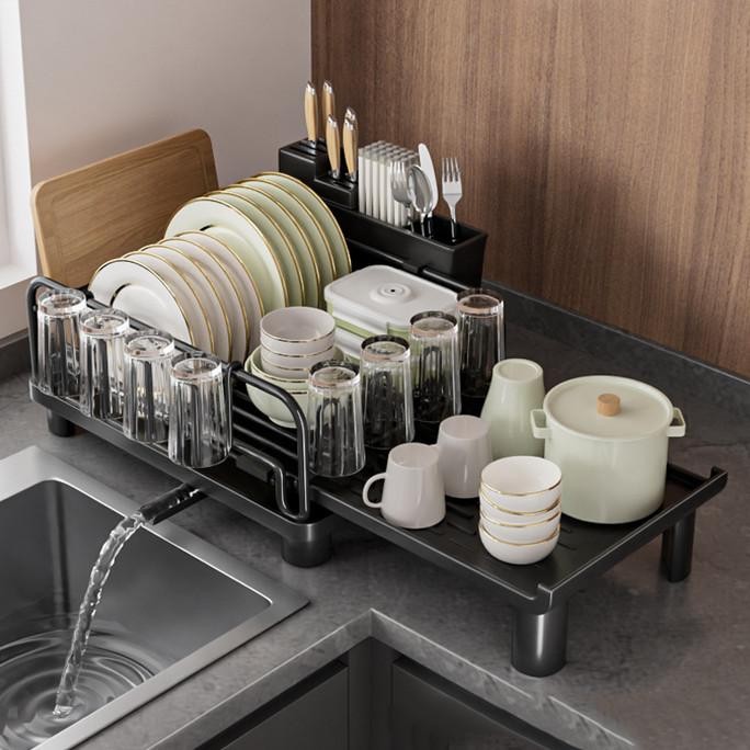 Jual Rak Piring Rak Dapur Tempat Pengering Cuci Piring Kitchen Drain ...