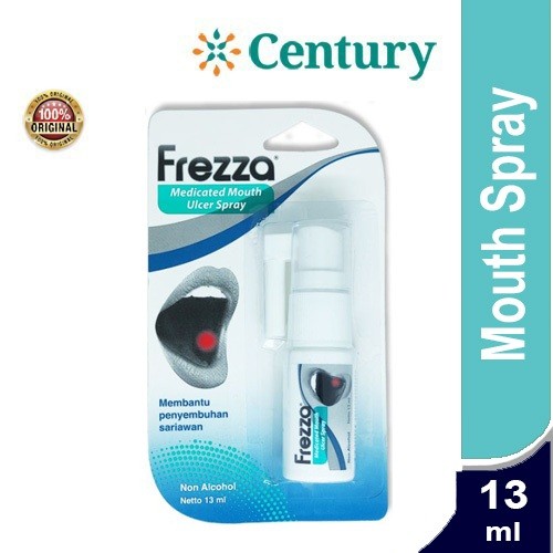 Jual FREZZA MEDICATED MOUTH ULCER SPRAY 13ML / MOUTH SPRAY | Shopee ...