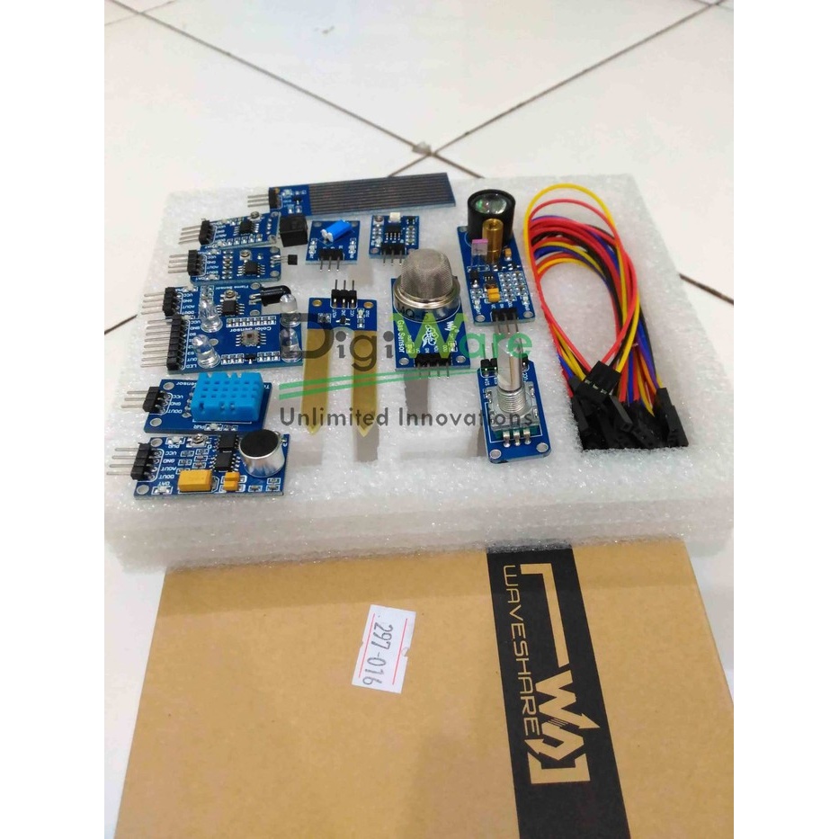 Jual PAKET SENSOR ARDUINO RASPBERRY PI 13 SENSOR HIGH QUALITY | Shopee ...