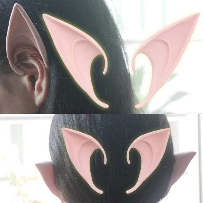 Jual XCF Kuping Elf Panjang Cosplay Peri Elves Ear Kostum Pesta ...