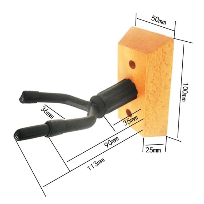 Jual Diminati Stand Biola Bow Dinding Tembok Violin Viola Wall Hook ...
