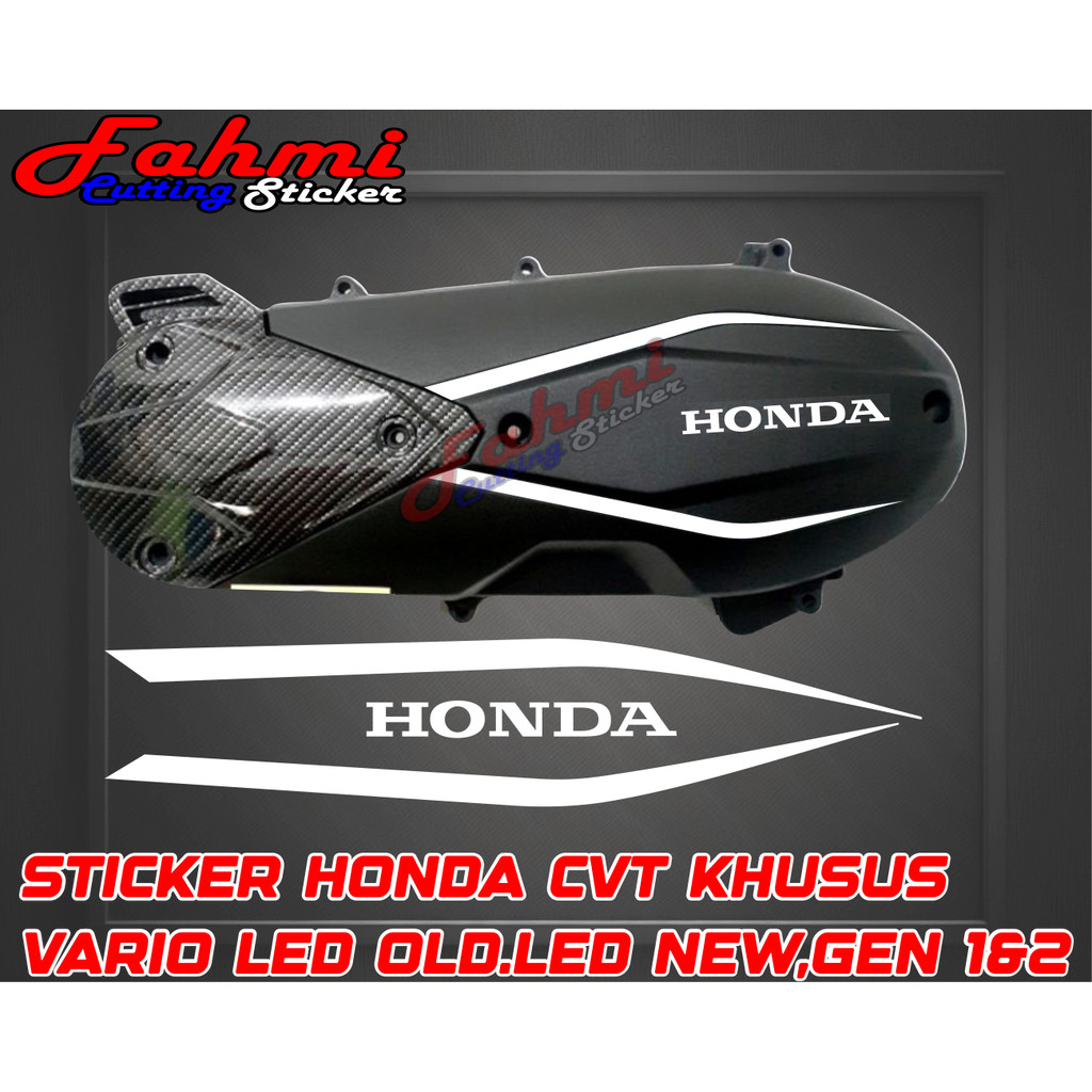 STICKER GARNIS CVT HONDA VARIO LED OLD/LED NEW 125/150