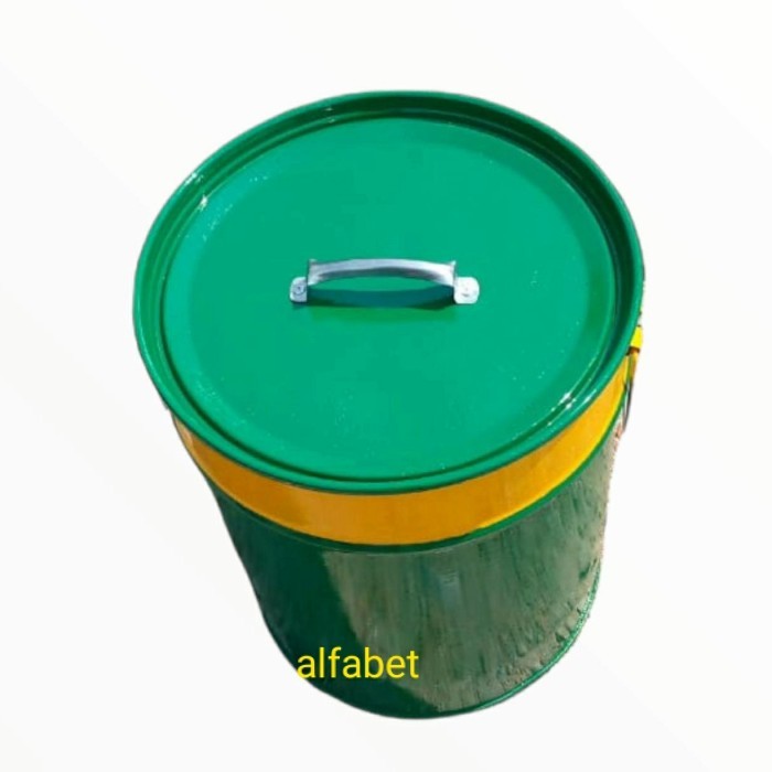 Jual tempat sampah/ember pail/drum besi/kaleng 35 liter | Shopee Indonesia