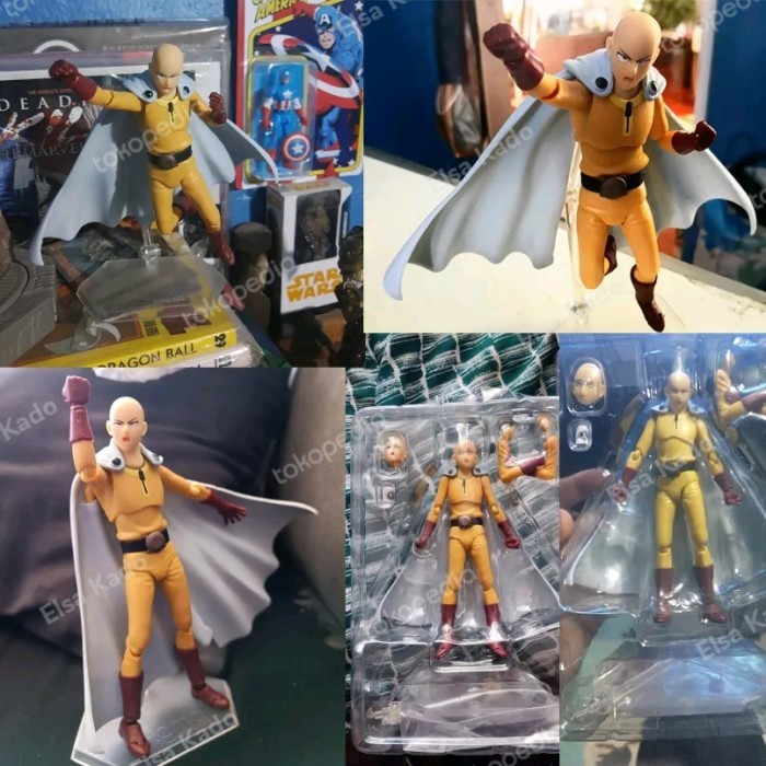 Jual Berkualitas Figma 310 Saitama One Punch Man Action Figure Jointed ...