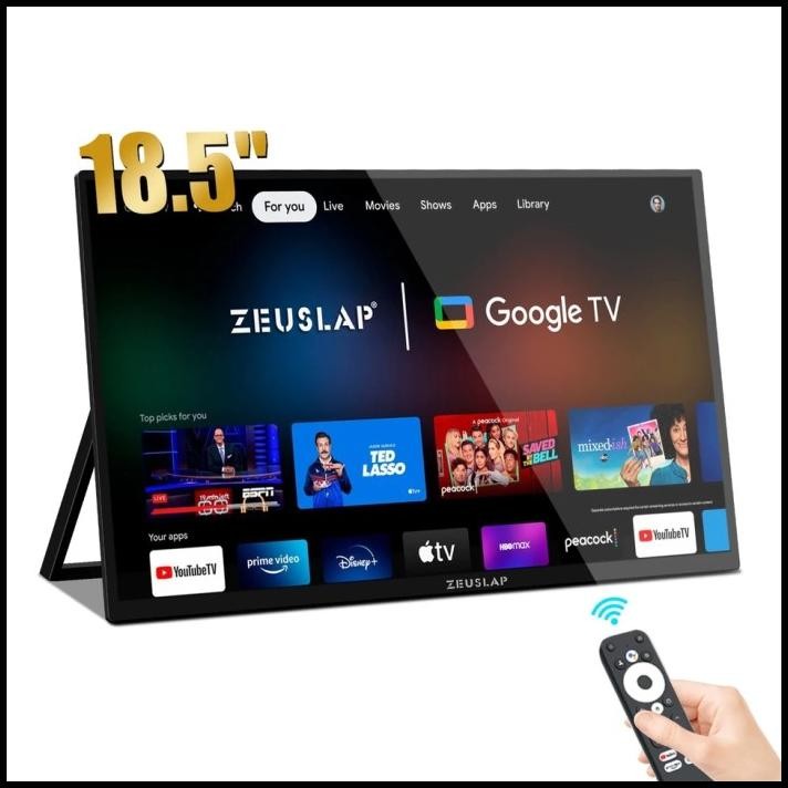 Jual Zeuslap 18.5" Smart Portable Monitor Z18Tv Pro With Google Tv