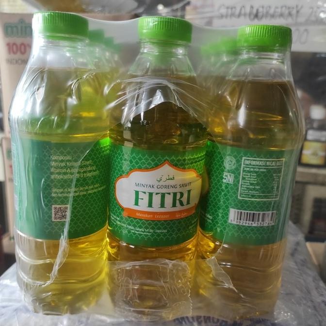 Jual Minyak Goreng Fitri kemasan botol 450ml per pack (12 pcs) GM ...