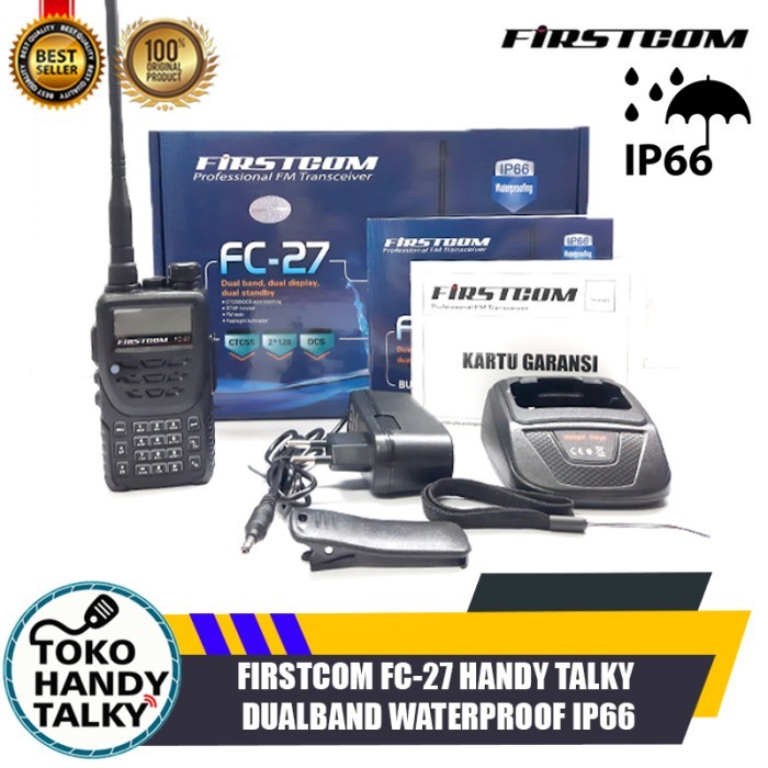 Jual Firstcom Fc27 Fc 27 Fc-27 Ht Dualband Waterproof Ip66 Ht Original ...