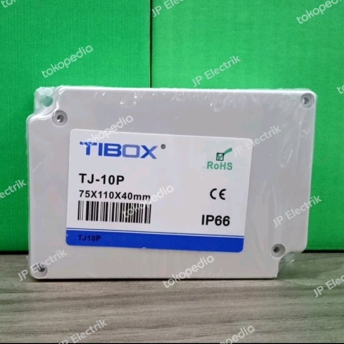 Jual Tibox Junction Box Panel ABS 75x110x40 mm Include 10 Terminal ...