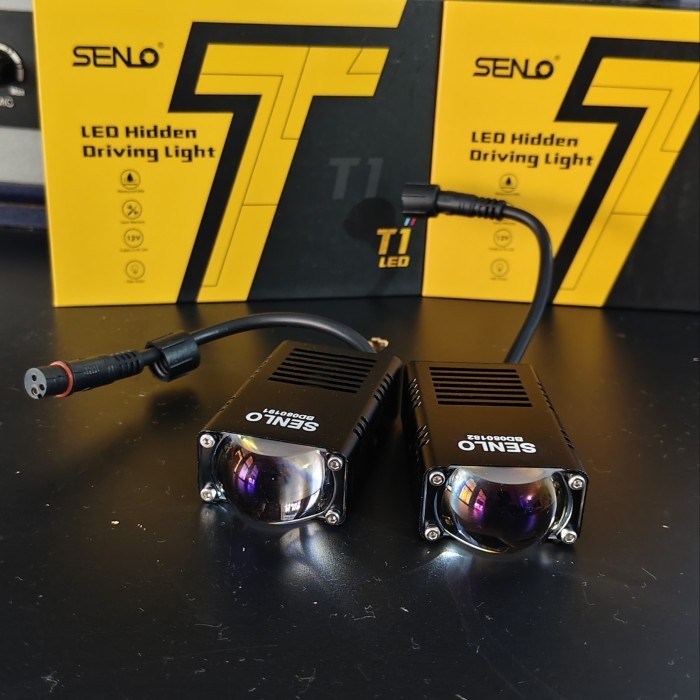 Jual Lampu Mini Projector Senlo T1 Plus Not AES Pro7 Beebot Motor Mobil ...