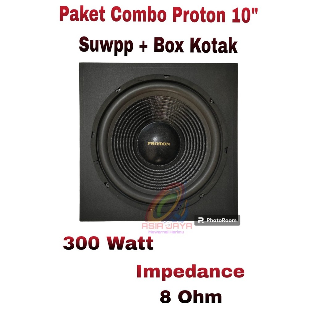 Jual Paket Combo Proton 10 25H100SUWPP + Box 10 Inch Kotak Single ...