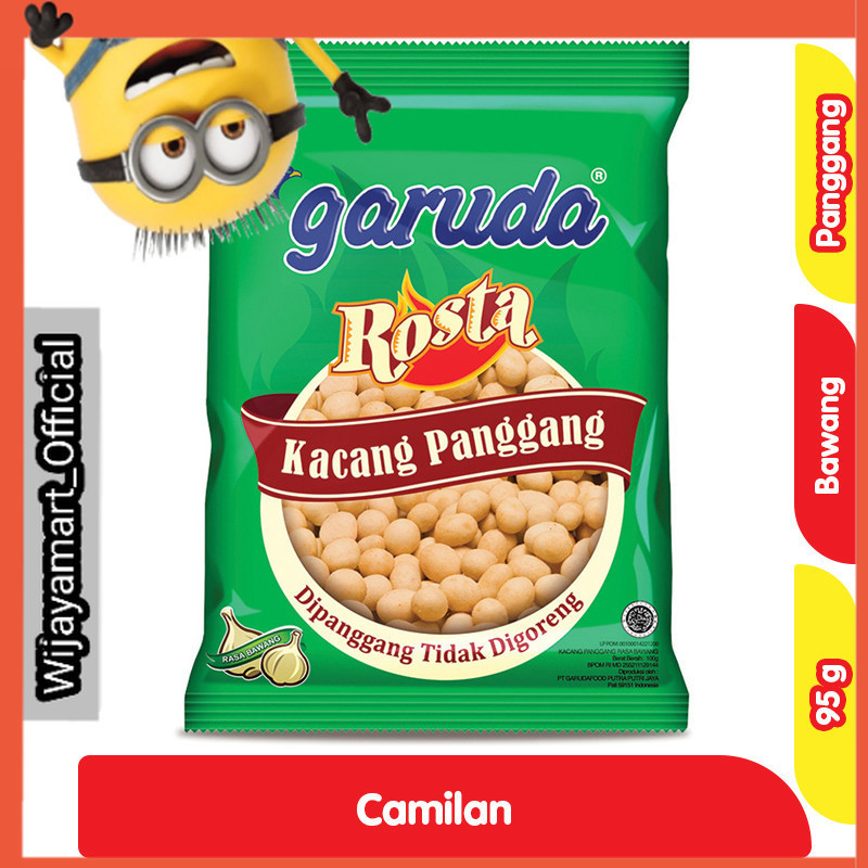 Jual garuda Rosta Kacang Panggang Rasa Bawang 95 g | Shopee Indonesia