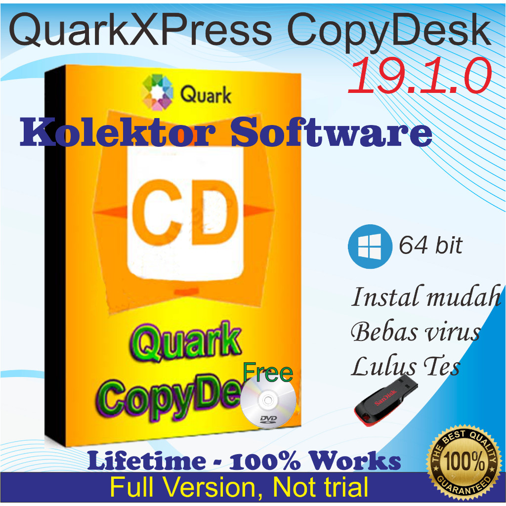 Jual QuarkXPress CopyDesk - Full Version, Lifetime | Shopee Indonesia
