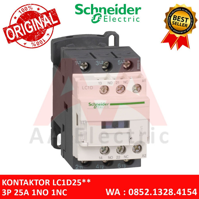 Contattore Elettrico Schneider Electric LC1D25 – Usato Ma In Ottime Condizioni
