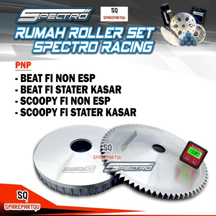 Jual Order Langsung Saja Pulley Rumah Roller Beat Scoopy Fi Stater Kasar Non Esp Spectro Racing