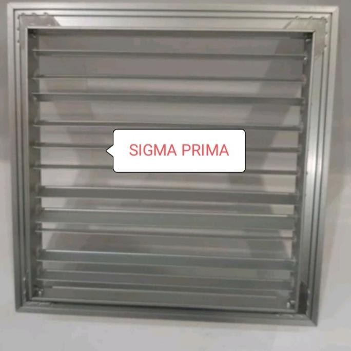 Jual TUTUP RAG EXHAUST 3030 CM AIR VENT GRILLE AC ALUMUNIUM POLOS ...