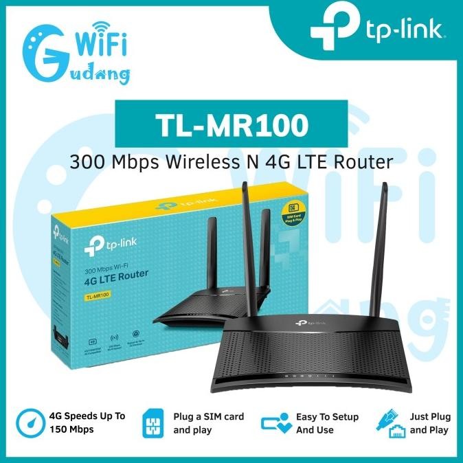 Jual Tp Link Tl Mr Mbps Wireless N G Lte Router G Modem Sim Card Shopee Indonesia