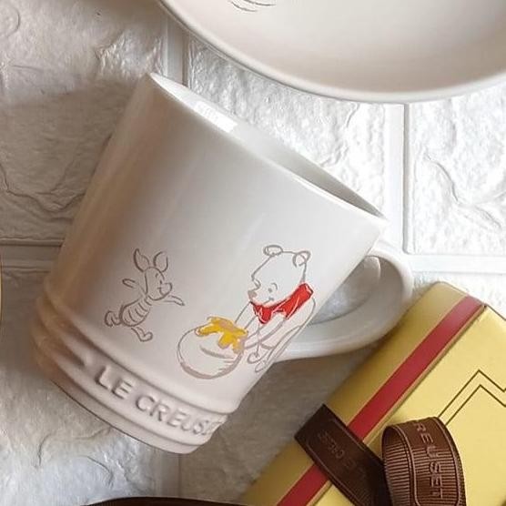 Marmite Le Creuset Winnie The Pooh - 2 3/4 Qt (environ 2,6 L) - 22 Cm, Couleur Quince Yellow - Neuf