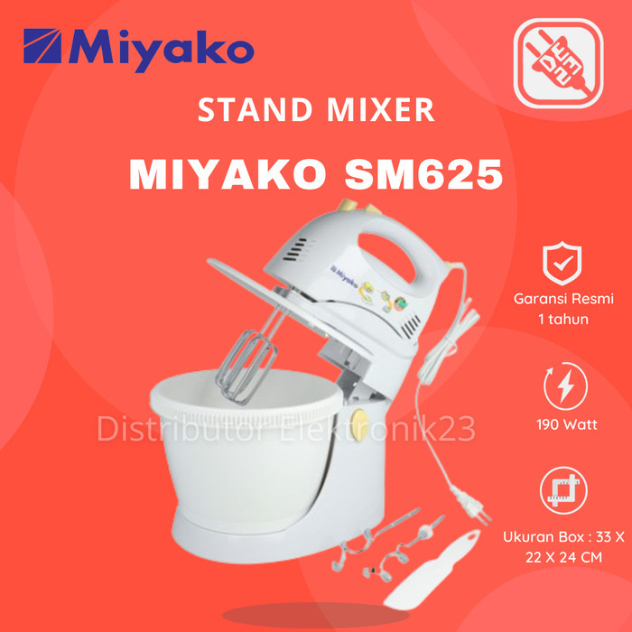 Jual Miyako Stand Mixer - SM-625 | Shopee Indonesia