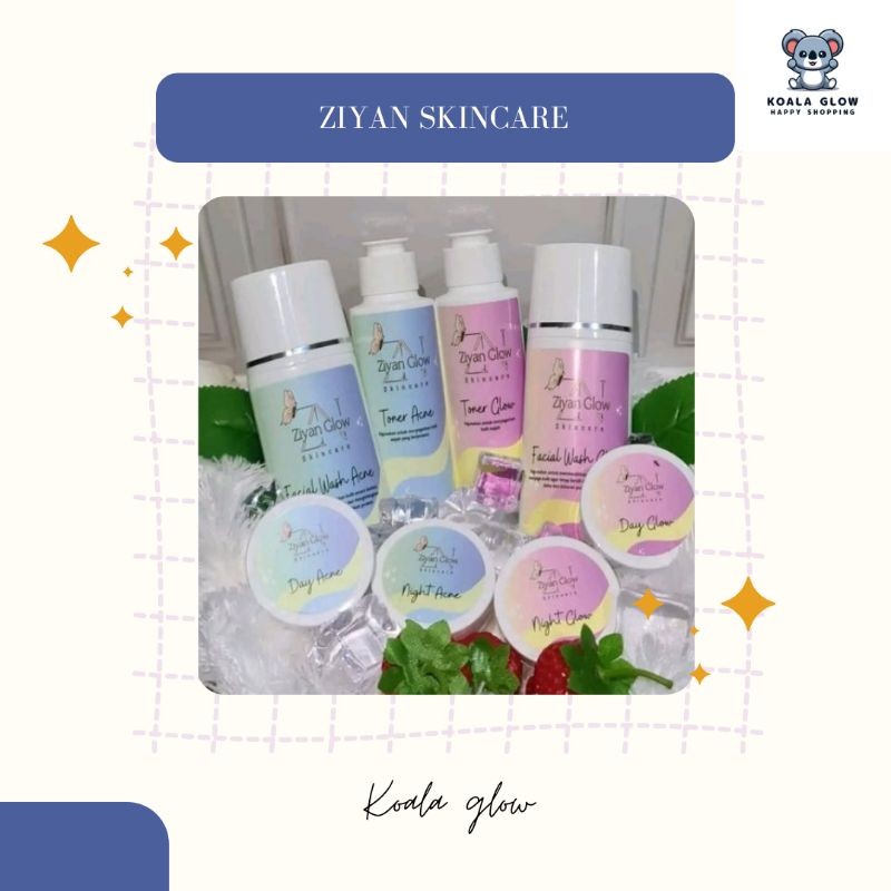 Jual Ziyan Glow Skincare ECERAN LENGKAP | Shopee Indonesia
