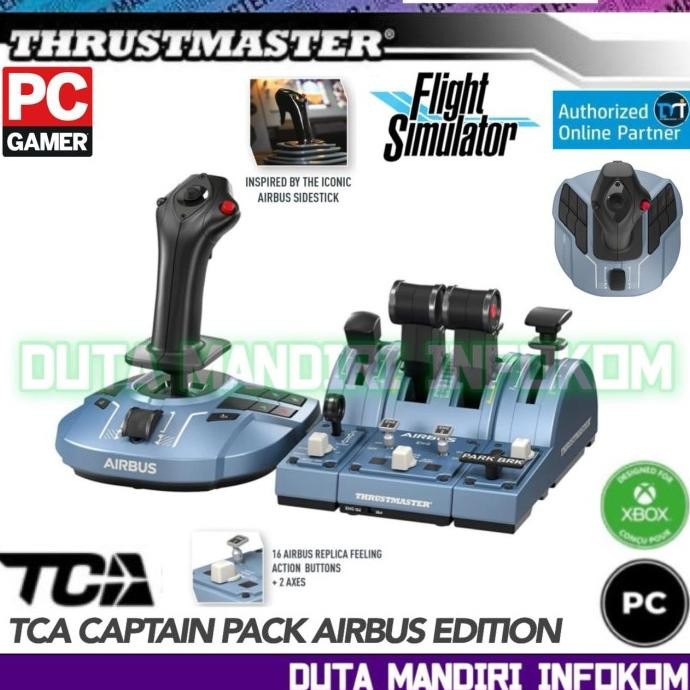 Jual Thrustmaster TCA Captain Pack Airbus Edition - Flight Simulator ...