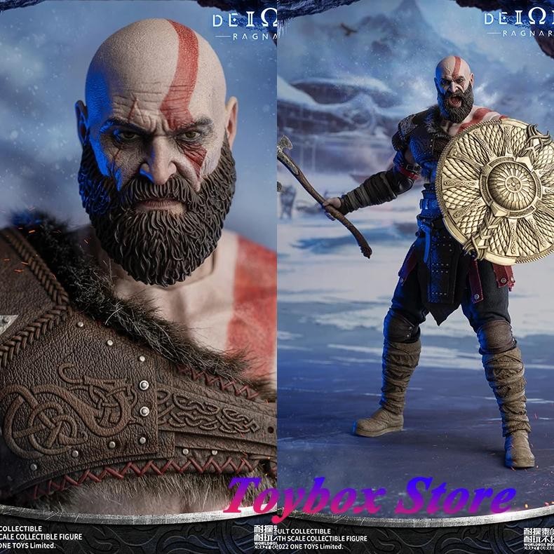 Jual one stock onetoys 1/6 scale fighting hero kratos movable action ...