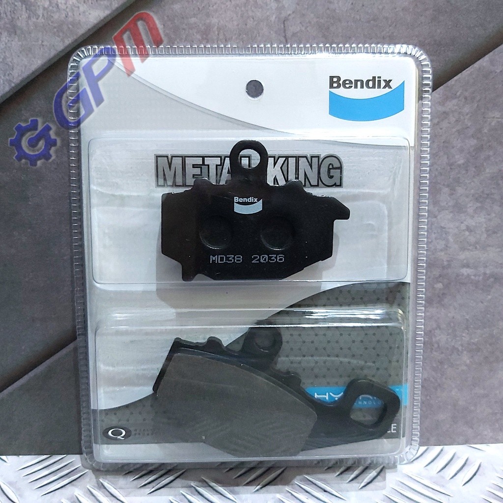 Jual Bendix Kawasaki Ninja 650, ER6, Versys 650 Rear MD38MK - Hitam ...