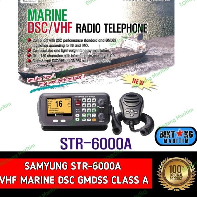 Jual SAMYUNG STR-6000A STR6000A VHF DSC RADIO TELEPHONE | Shopee Indonesia