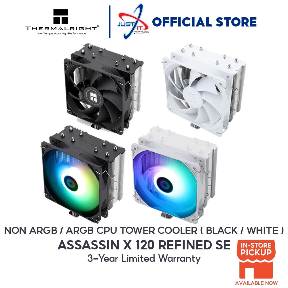Jual PENDINGIN MENARA CPU THERMALRIGHT ASSASSIN X 120 REFINED SE NON ...