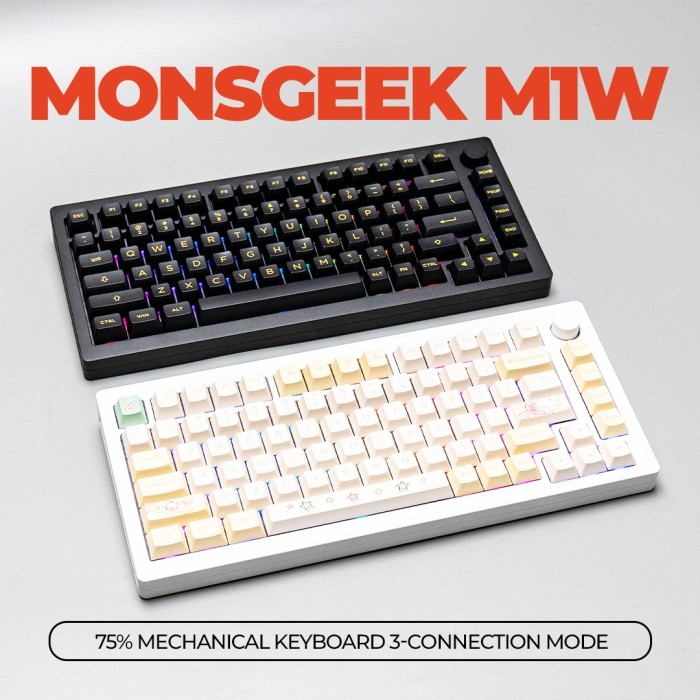 Jual MONSGEEK M1W - Full-built Wireless 75% Hotswappable Mechanical ...