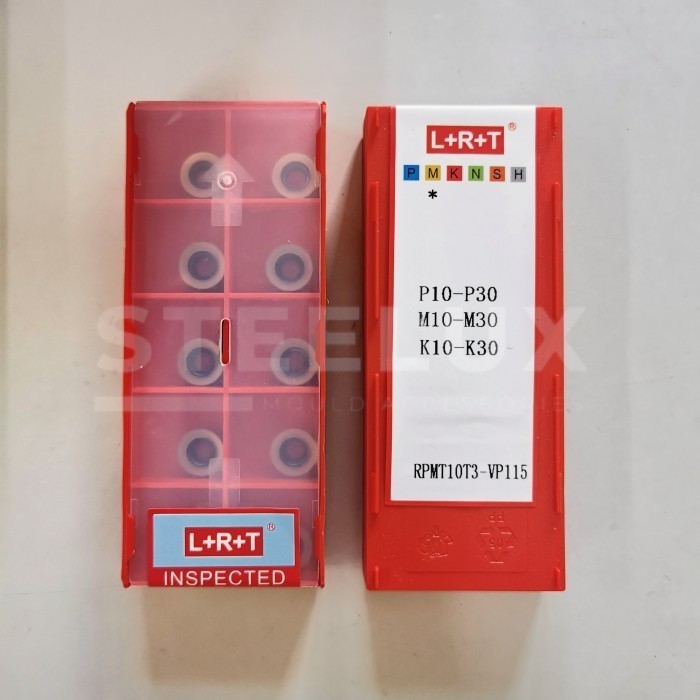 Jual Insert Carbide L+R+T RPMT10T3 VP115 R5 RPMT 10T3 10 T3 Milling ...