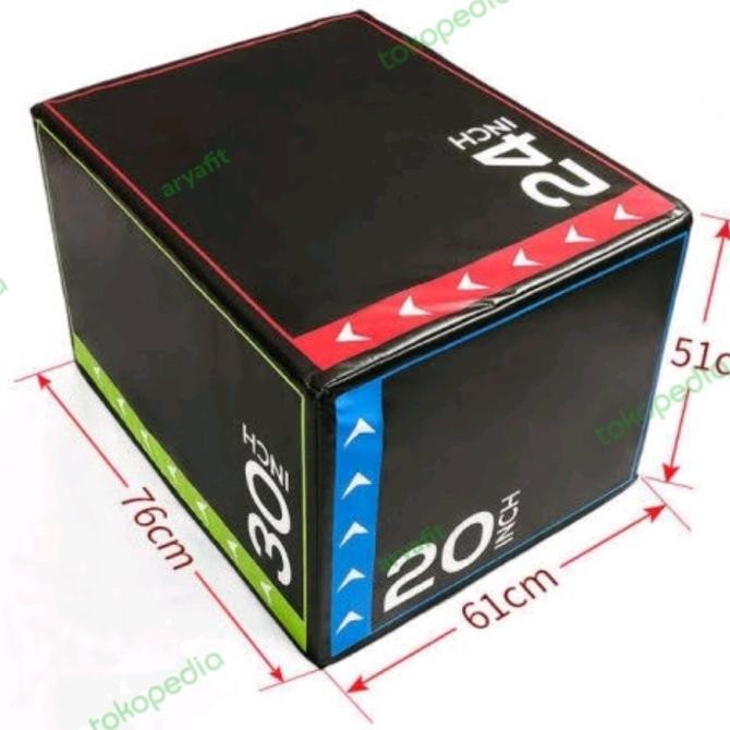 Jual 3 In1 Soft Plyo Box Jump 615176cm | Shopee Indonesia
