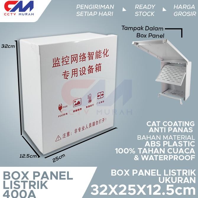 Jual Box Panel Listrik 400A || Panel Listrik 32x25x12,5cm Waterproof ...