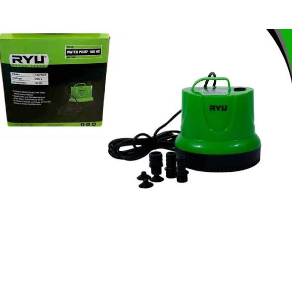Jual RYU RWP100AC WATER PUMP 100 ACMESIN POMPA AIR CELUP 75 LITER PER ...