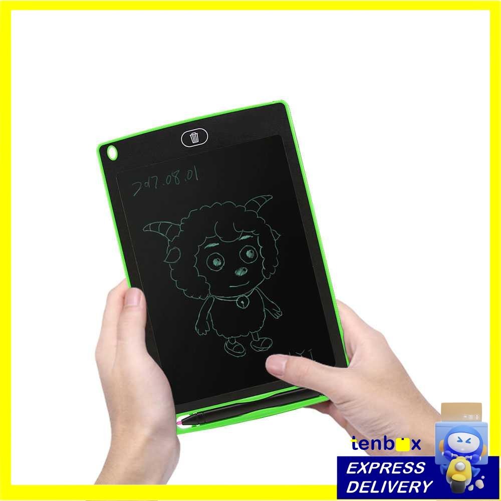 Jual TENBOX Papan Gambar Digital Monochrome LCD Tablet 8.5 Inch - FM85 ...