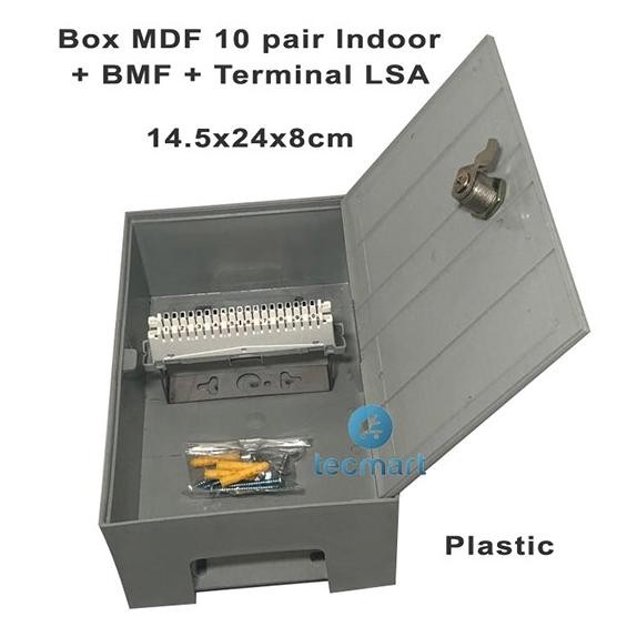 Jual Box MDF telepon 10-30pair / terminal box mdf fiber 10-30pair+LSA ...